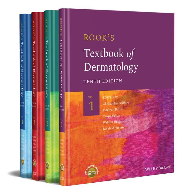 Kniha Rook's Textbook of Dermatology Jonathan Barker
