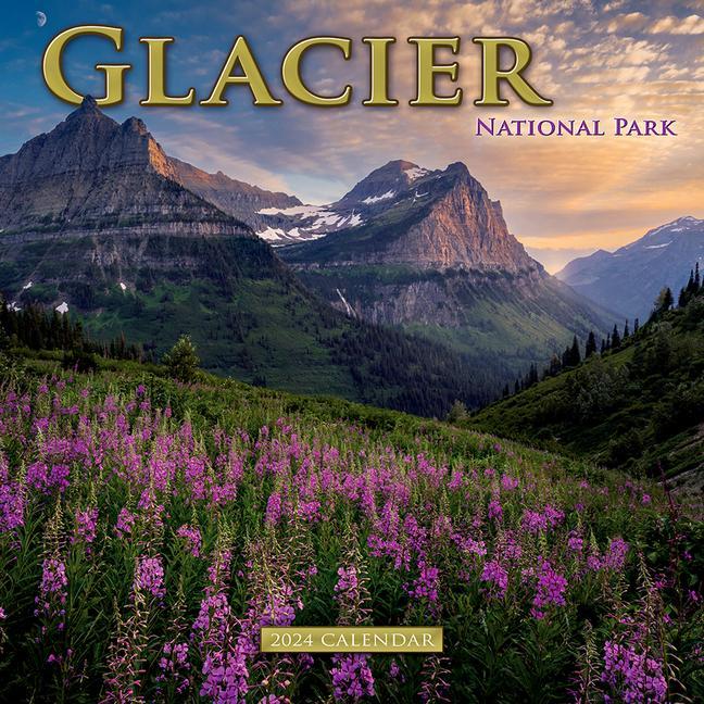 Kalendář/Diář 2024 Glacier National Park Wall Calendar 