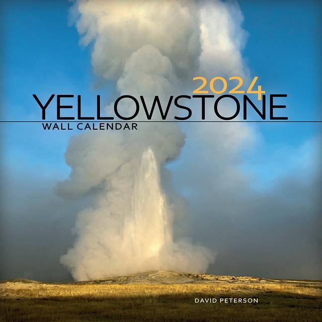 Naptár/Határidőnapló 2024 Yellowstone Wall Calendar 