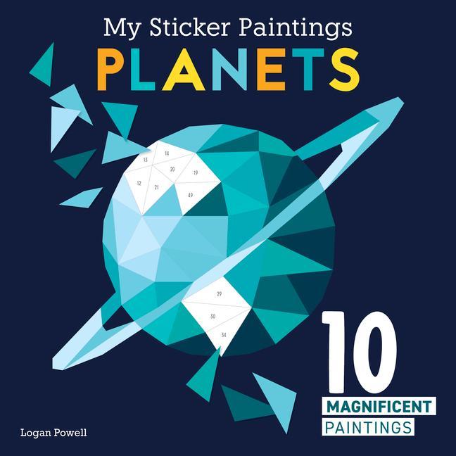 Book My Sticker Paintings: Planets: 10 Magnificent Paintings 
