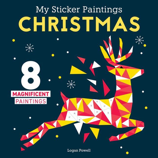 Kniha My Sticker Paintings: Christmas: 8 Magnificent Paintings 