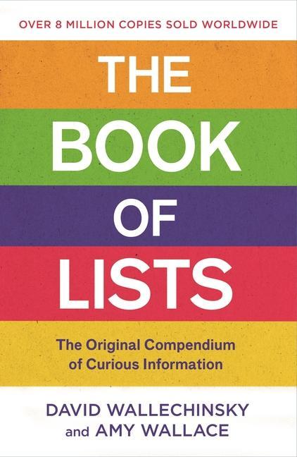 Könyv The Book of Lists: The Original Compendium of Curious Information Amy Wallace