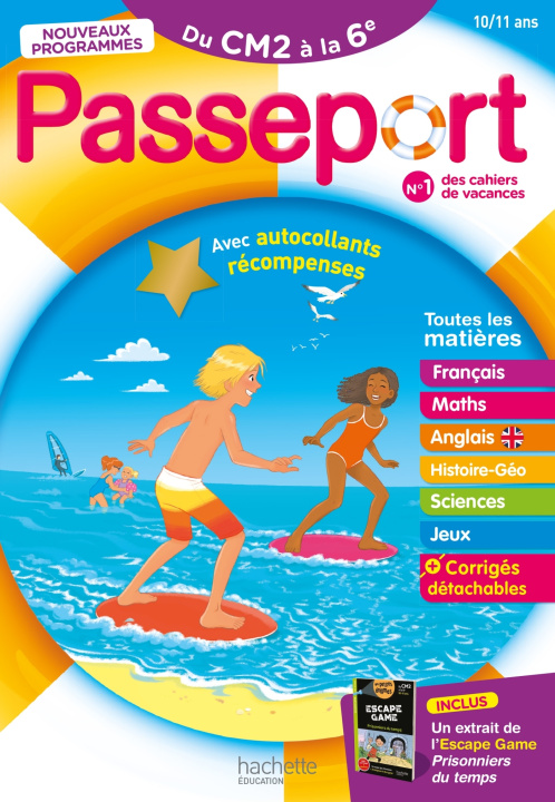 Buch Passeport - Du CM2 à la 6ème 10/11 ans Eliane Masclet