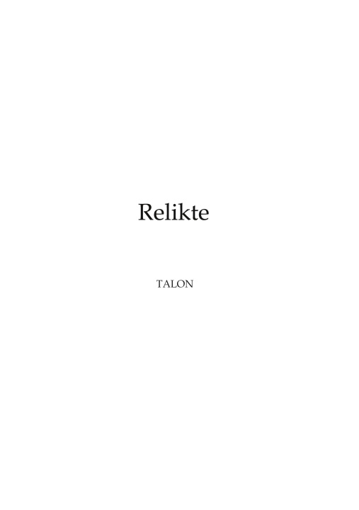 Book Relikte Talon