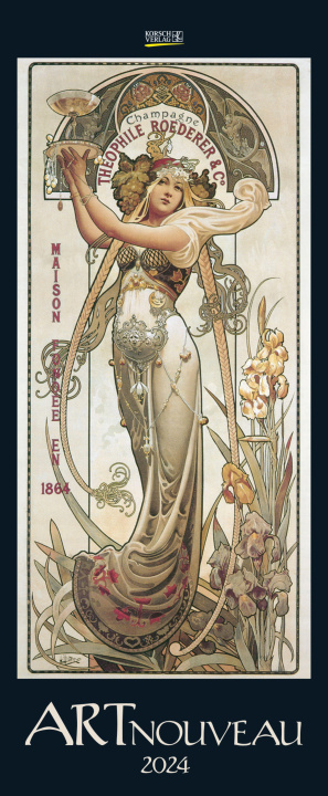 Calendar/Diary Art Nouveau 2024 