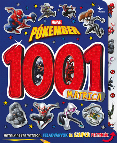 Kniha Marvel: Pókember - 1001 matrica 