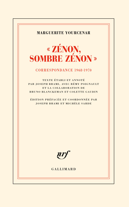 Книга ZENON ! SOMBRE ZENON MARGUERITE YOURCENAR