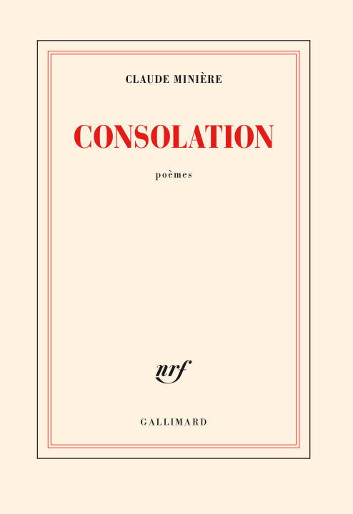 Knjiga CONSOLATION CLAUDE MINIERE