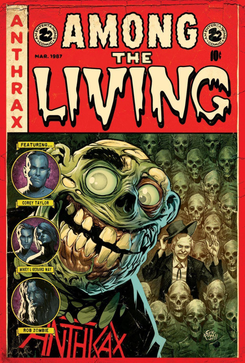 Книга Anthrax - Among the Living (HC) 