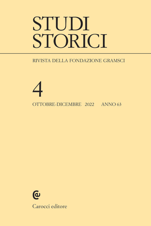 Knjiga Studi storici 