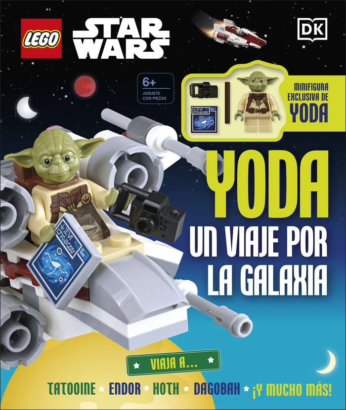 Kniha LEGO STAR WARS YODA UN VIAJE POR LA GALAXIA DANIEL LIPKOWITZ