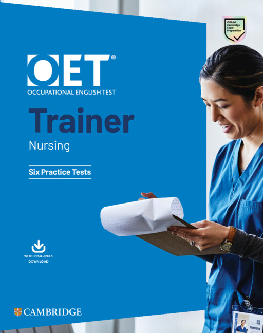Könyv OET Trainers Nursing Six Practice Tests with Answers with Resource Download 