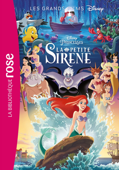 Βιβλίο Les grands films Disney 04 - La petite sirène Disney