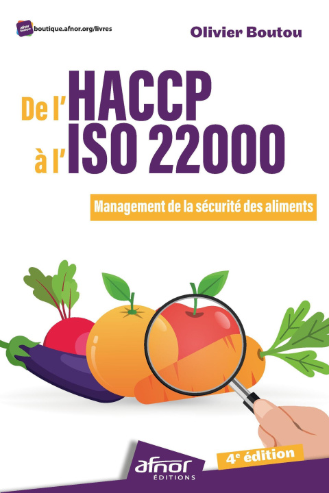 Kniha De l'HACCP à l'ISO 22000 Boutou