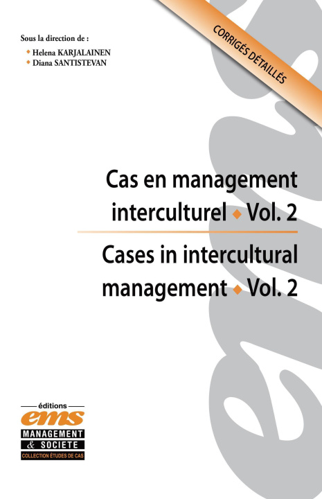 Książka Cas en management interculturel - vol. 2 - Français/Anglais Santistevan