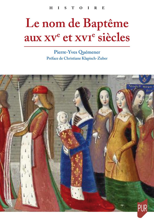 Boek Le nom de baptême aux XVe et XVIe siècles Quémener