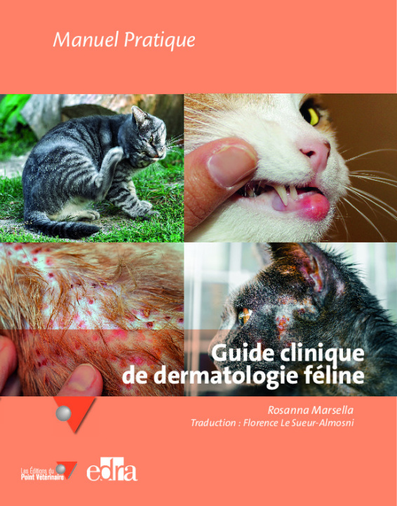 Книга Guide clinique de dermatologie féline Marsella