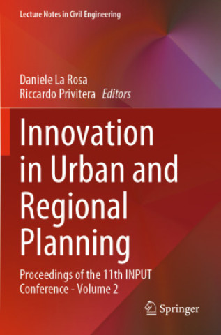 Könyv Innovation in Urban and Regional Planning Daniele La Rosa
