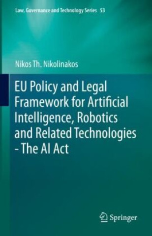 Carte EU Policy and Legal Framework for Artificial Intelligence, Robotics and Related Technologies - The AI Act Nikos Th. Nikolinakos