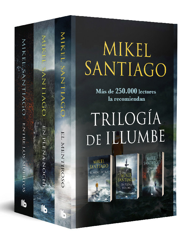Book TRILOGIA ILLUMBE PACK EL MENTIROSO EN PLENA NOCHE ENTRE LOS MIKEL SANTIAGO