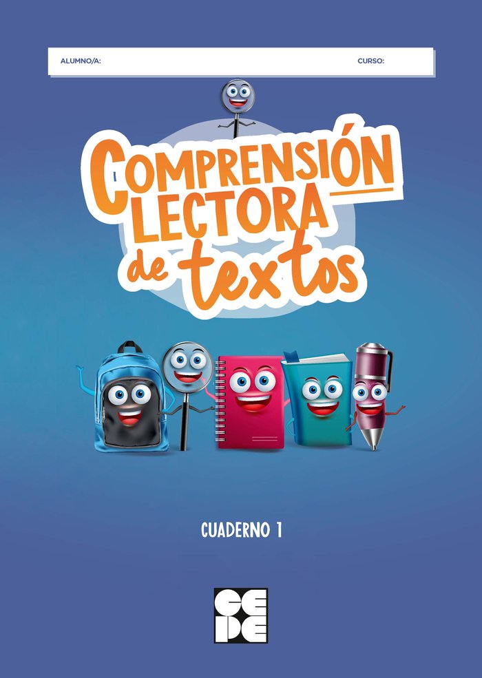 Knjiga COMPRENSION LECTORA DE TEXTOS 1 