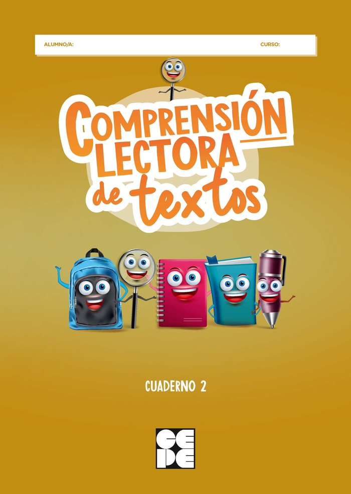 Könyv COMPRENSION LECTORA DE TEXTOS 2 