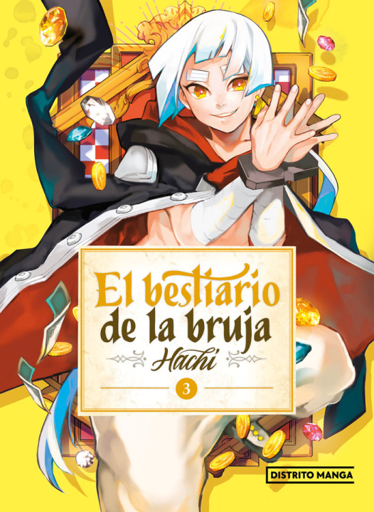 Knjiga EL BESTIARIO DE LA BRUJA 3 HACHI