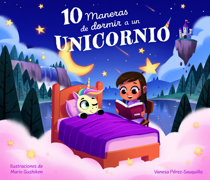 Książka 10 MANERAS DE DORMIR A UN UNICORNIO VANESA PEREZ SAUQUILLO