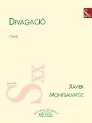 Boek DIVAGACIO MONTSALVATGE