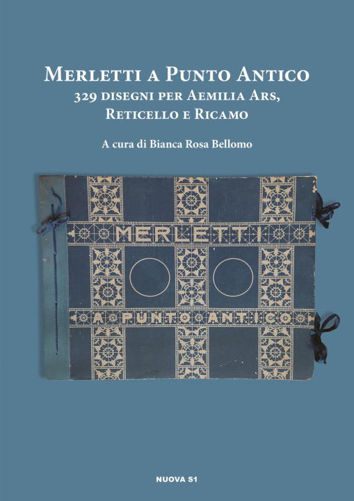 Книга Merletti a punto antico. 329 disegni per aemilia ars, reticello e ricamo 