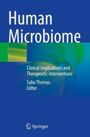 Livre Human Microbiome Sabu Thomas