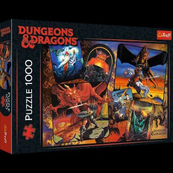 Játék Puzzle 1000  Hasbro Dungeons & Dragons 