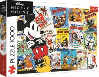 Gra/Zabawka Puzzle 1000  100 Jahre Disney / Mickey Retro 