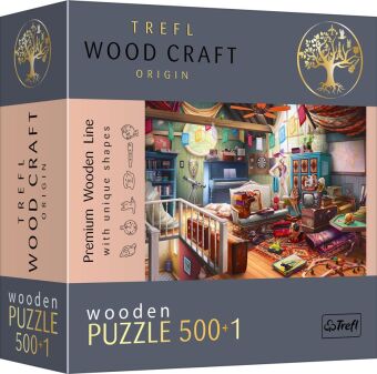 Hra/Hračka Holz Puzzle 500+1  Schätze auf dem Dachboden 