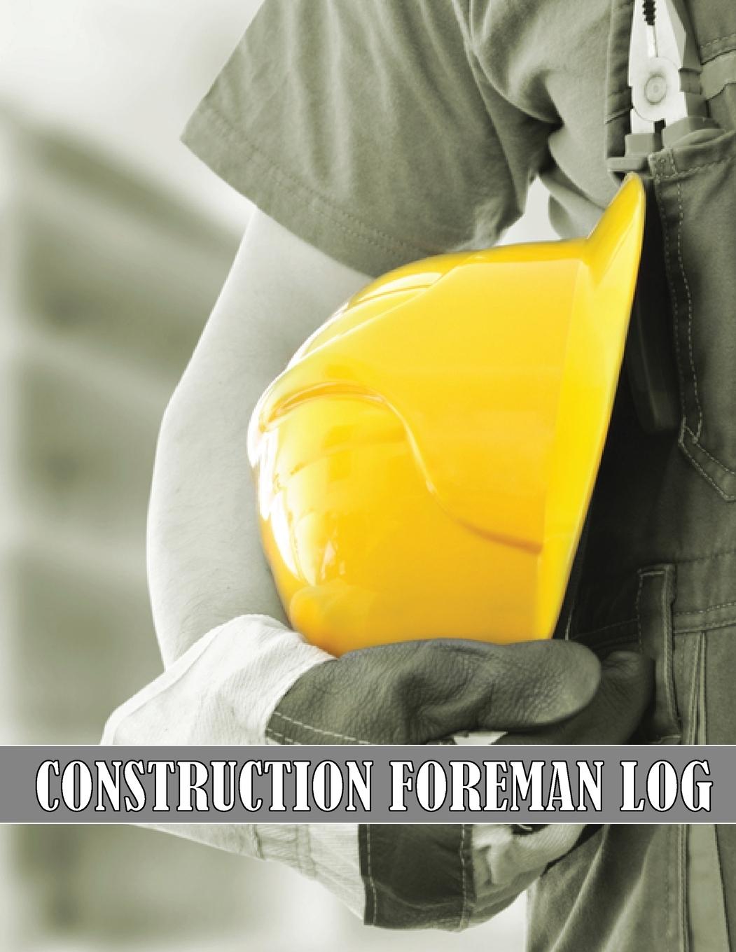 Kniha Construction Foreman Log Olive Smatch