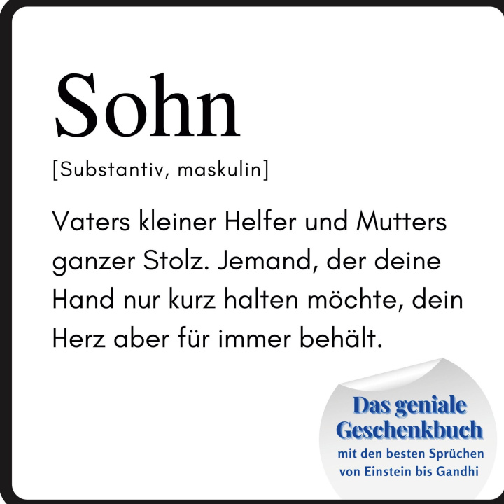 Knjiga Sohn Steffi Meier