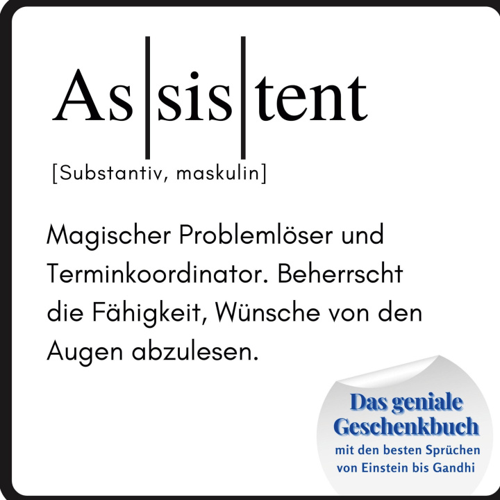 Knjiga Assistent Steffi Meier