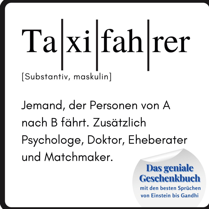 Knjiga Taxifahrer Steffi Meier