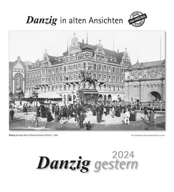 Naptár/Határidőnapló Danzig gestern 2024 