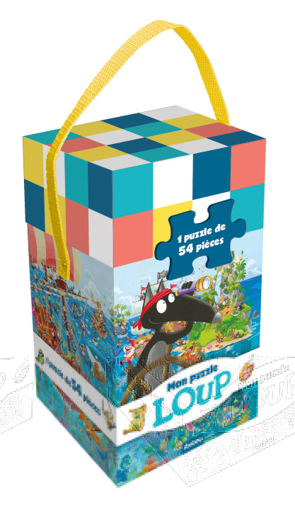 Igra/Igračka MON PUZZLE LOUP Orianne LALLEMAND
