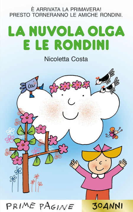 Kniha nuvola Olga e le rondini. Stampatello maiuscolo Nicoletta Costa