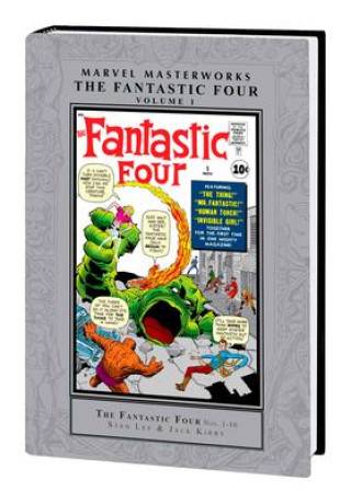 Kniha Marvel Masterworks: The Fantastic Four Vol. 1 Stan Lee