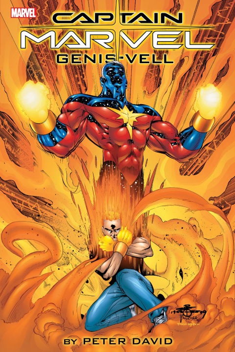 Kniha Captain Marvel: Genis-vell By Peter David Omnibus Peter David