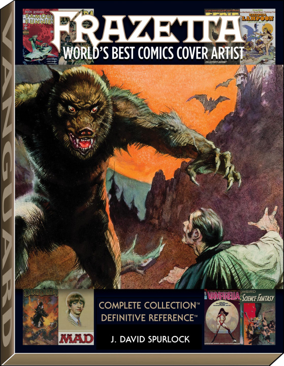 Kniha Frazetta: World's Best Comics Cover Artist J. David Spurlock