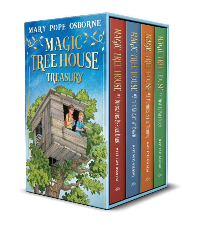 Carte Magic Tree House 1-4 Treasury Boxed Set 