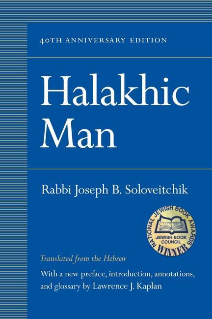 Boek Halakhic Man Lawrence J. Kaplan