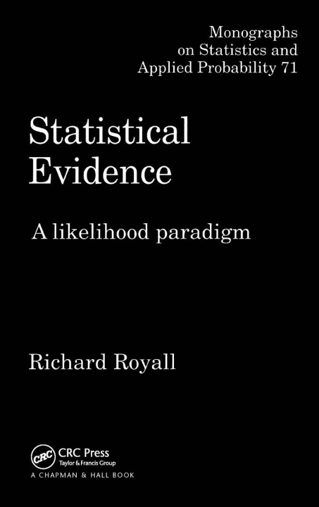 Knjiga Statistical Evidence Richard Royall