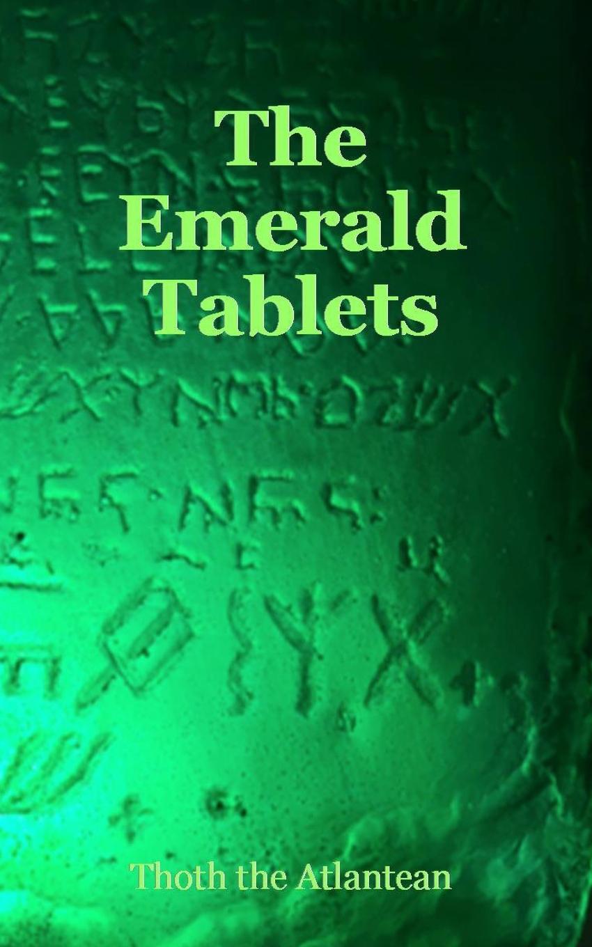 Book THE EMERALD TABLETS OF THOTH THE ATLANTEAN Dominicus Ioannes