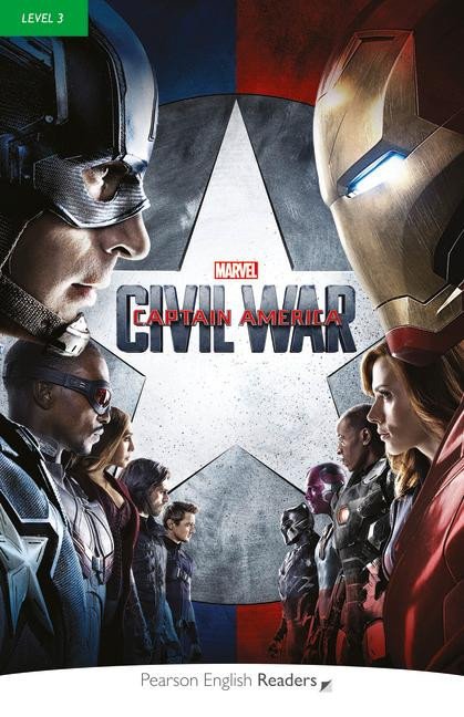 Book Pearson English Readers: Level 3 Marvel Captain America Civil War + Code Coleen Degnan-Veness