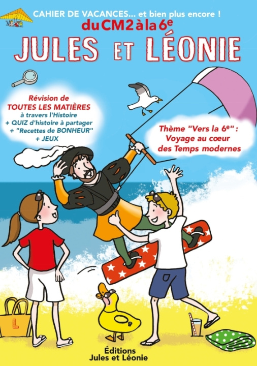 Boek Cahier de vacances Jules et Léonie du CM2 à la 6è - Nouvelle édition Virginie Becquet